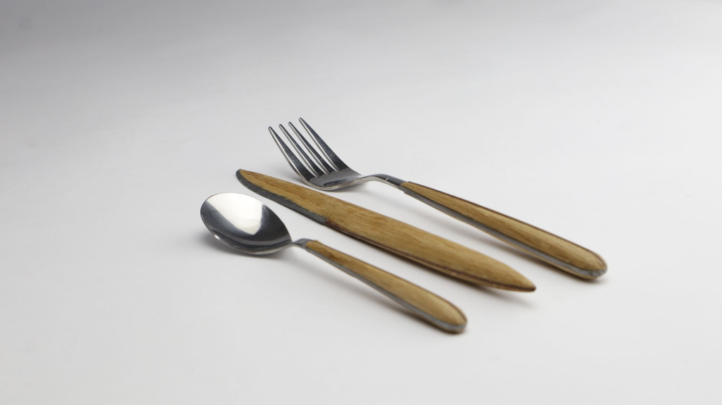 Pochette couverts - Chêne