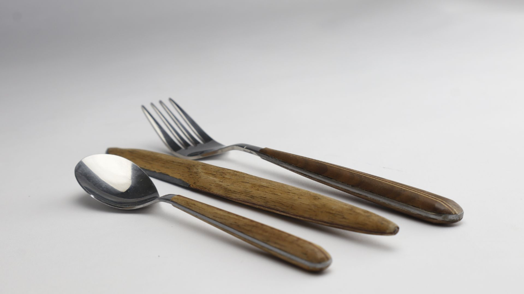 Pochette couverts - Noyer